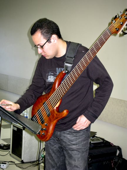 Daniel Correcting Sheet Music